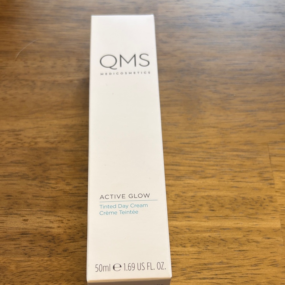 QMS Medicosmetics Active Glow Tinted Day Cream NIB 50ml